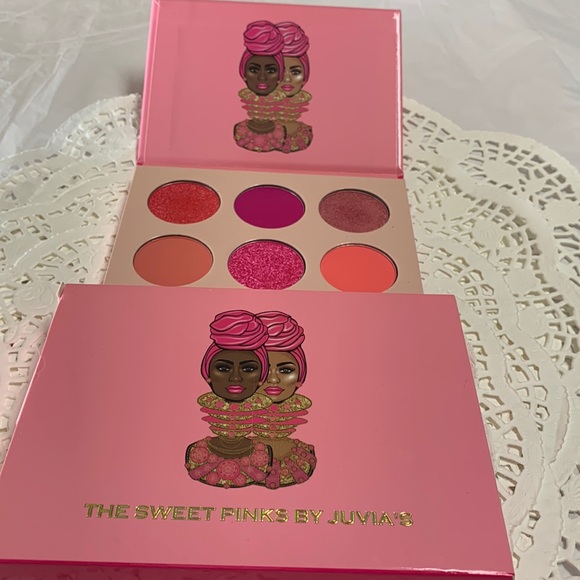 Juvias The sweet pinks by Juvias 3 Matt’s 3 glitter NIB for eyeshadow and Blush - Picture 10 of 11
